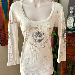 Flirt & Flirt Y2K Los Angeles Graphic Top Large